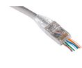 Modularer Steckverbinder, Stecker, RJ45, CAT6, Gerade, Positionen - 8, Anzahl Kontakte - 8, Abgeschirmt, Packung à 200 Stück